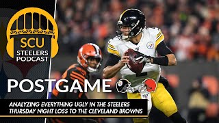 Analyzing everything ugly in the Steelers Thursday night loss to the Cleveland Browns