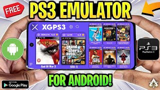 NEW! 🔥 PS3 Emulator For Android - XGPS3 Setup/Settings & Gameplay! Play PS3 Games On Mobile