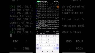 hacking windows eternal blue with termux #termux #termuxtool #metasploitable