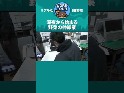 こんな時間から始まる仕事　#shorts