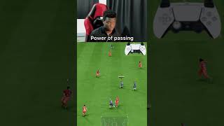 POWER OF PASSING IN FC25😨 #fc25 #tutorial