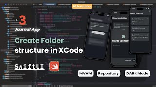 Journal App Part 3 | Folder Structure in XCode