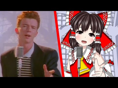 Anime RickRoll - A Touhou Animation of Rick Astley's Never Gonna Give You Up