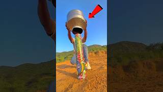 Biggest Sky Shot VS Still Matka Tasting (part) 2 #mrpagalpanshort #shorts #fireworks #diwali