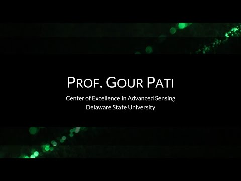 Prof. Gour Pati, Center of Excellence in Advanced Sensing, Delaware State University