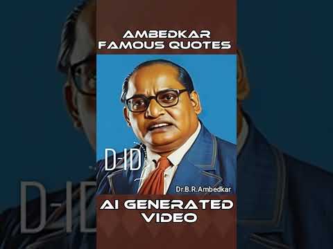 जीत हमेशा अर्थशास्त्र की होती है |बाबासाहेब अंबेडकर के विचार | AI Generated Video