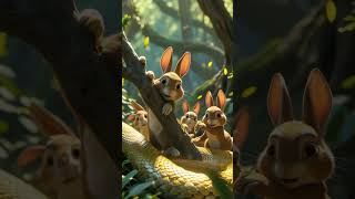 The Brave Rabbit and the Trapped Snake: A Tale of Courage and Compassion!