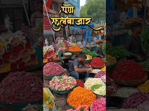 ♥️ PUNE FLOWER MARKET 🏵️🌼🌸#shortfeed#shorts#pune