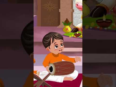 Govind kirtan #babytoons #trending #krishnabhajan #kirtan #bhajanshorts #shorts #ytshorts