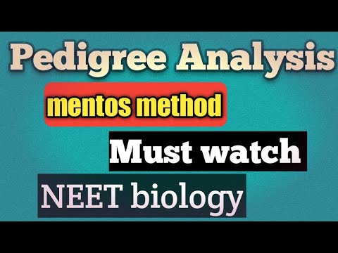 Pedigree Analysis Tricks 🔥🔥| Neet biology | pedigree analysis question short method 🔥🔥🔥🔥