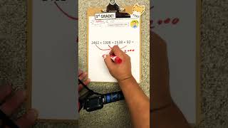 ADD these 2 problems in LESS THAN 5 sec! 🔥 #dualipa #mathchallenge #3rdgrade #addition #math #maths