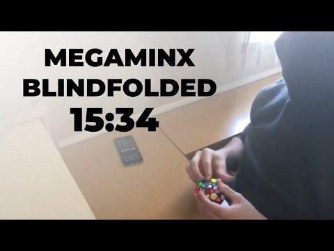 Megaminx Blindfolded 15:34.78 [8:16]