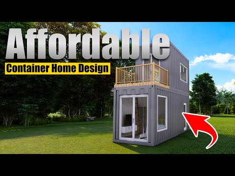 Check Out This Affordable Housing Container Home Solution!