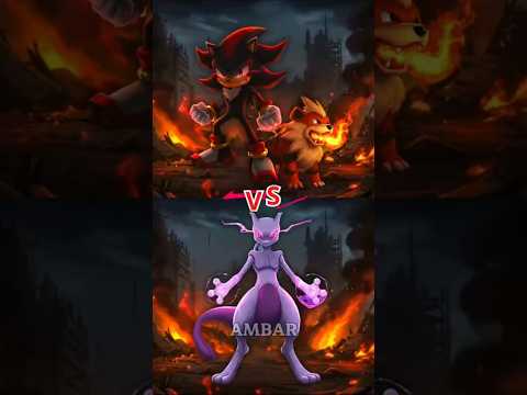 Shadow and Growlithe vs Gyarados.. #shorts #battle #pokemon #shadow