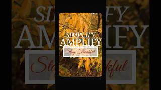 Lentify 13 Stay Thankful #lentify #gratitude #christianpodcast #bibleparable #simplifyamplifylentify