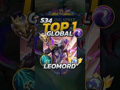 73% Winrate Leomord S34 Build! Mobile Legends #mobilelegends #mlbb #gaming