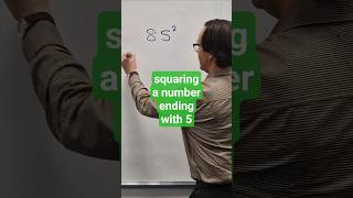 Squaring a number ending with 5 #maths #mathstips #mathstipsandtricks #mathshacks