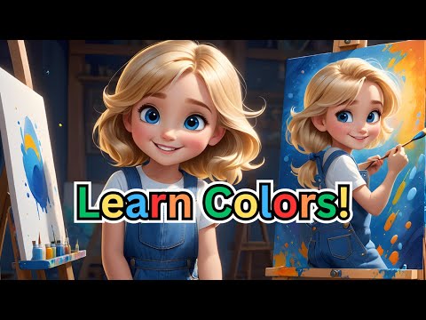 🌻 Color Learning Adventure for Kids! 🎨