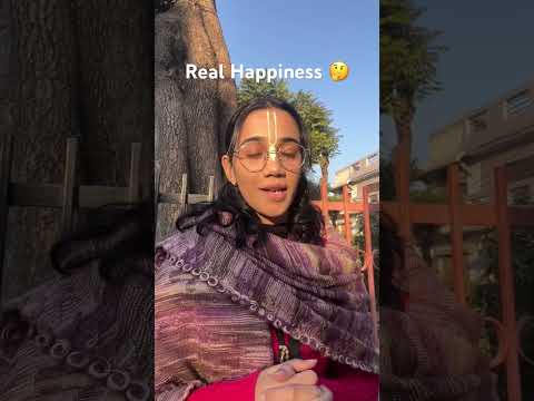 Finding real happiness #harekrishna #iskcon #happiness