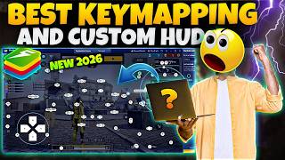 BEST KEYMAPPING for Free Fire New PC Player 2026:  Bluestacks 5 Easy Custom HUD  For Free Fire 💯|