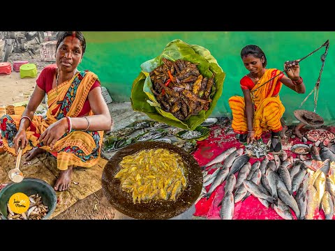 Adivasi Style Tawa Fish Fry In Ranchi Rs. 40/- Only l Ranchi Street Food