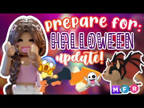 how to PREPARE for the HALLOWEEN UPDATE!🎃🕸️ *get rich fast* | Adopt Me!