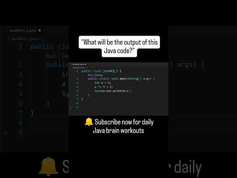 #JavaMCQ #HardJava #CodarHub7 #LearnJava #DebugJava #JavaInterview #CodeChallenge #ProgrammingReels