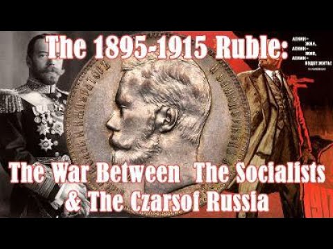 The 1895-1915 Ruble Silver Coin: The War Between The Socialists & The Czars of Russia #silvercoins