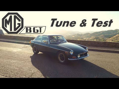We Resurrect This MGB GT With a Tune Up and Test Drive - Limit 55 E10