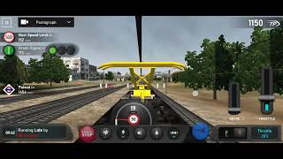 Row train experience 140 km/h
