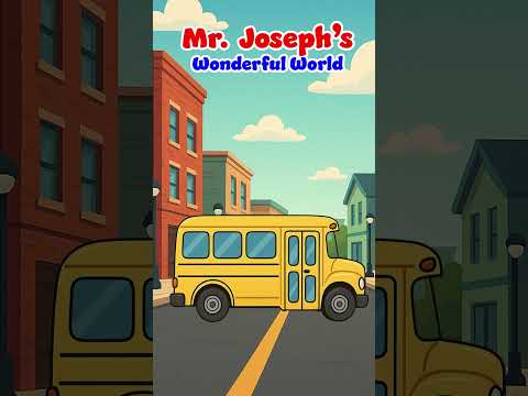 Join Mr. Joseph for “The Wheels on the Bus” #preschoollearning #song #kidslearning #kidssong #shorts