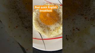 Quick half fry and organic tea best for winter breakfast! #halffryegg #egg #chai #homemade