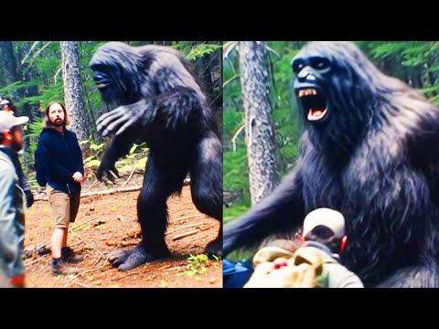 THIS BIGFOOT K!lled an Entire Hunting Group in Under 4 Minutes