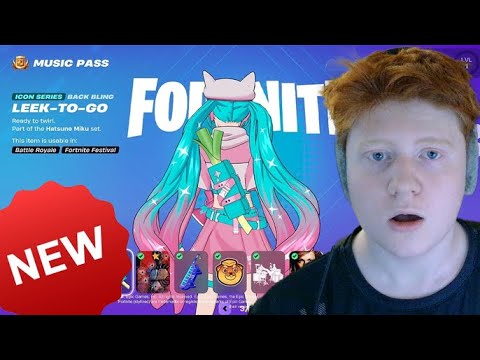 Miku is NOW IN FORTNITE!!! | Miku Showcase + FaceCam Gameplay