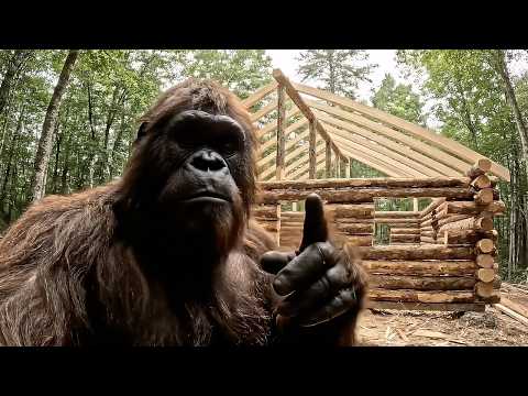 Bigfoot VLOG – Building a Log Cabin