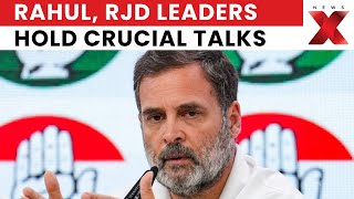 Bihar Elections Seat Sharing Deadlock: Rahul Gandhi, RJD Leaders Hold Crucial Talks | NewsX