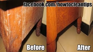 How to refinish furniture in simple 3 steps - without sanding