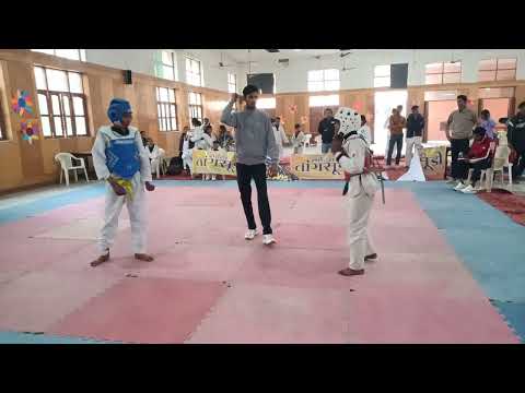 Boys Match | 15th State Tangsoodo Championship Haryana 2024 #sports #taekwondo