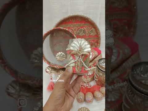 Karwa chauth thali set