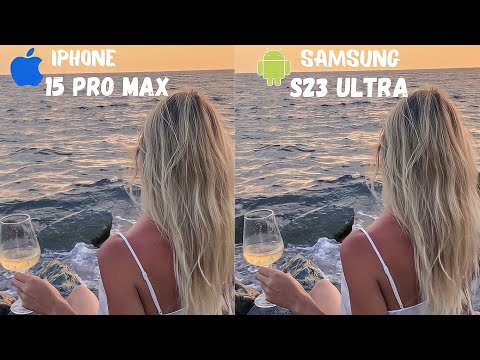 iPhone 15 Pro Max vs Galaxy S23 Ultra Camera Test #iphone #samsung