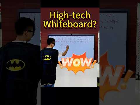 High-tech Revamped Whiteboard? With an Infinite Writing Room?#whiteboard #whiteboarddevice
