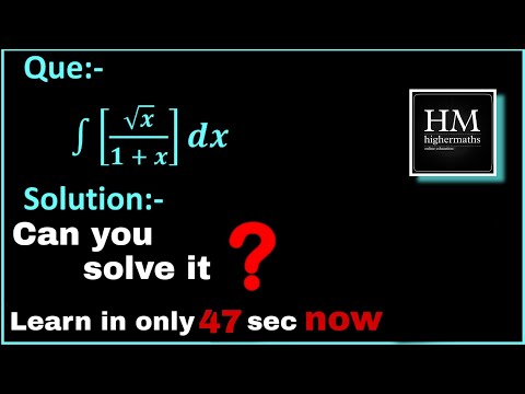 Integration Solved Question | calculus | que 3 | highermaths | #ytshorts #shorts #calculus