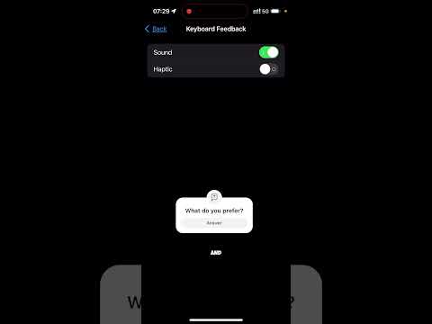 Keyboard Haptic Feedback! #apple #iphone #techtips #tech #technology #iphonetipsandtricks #like