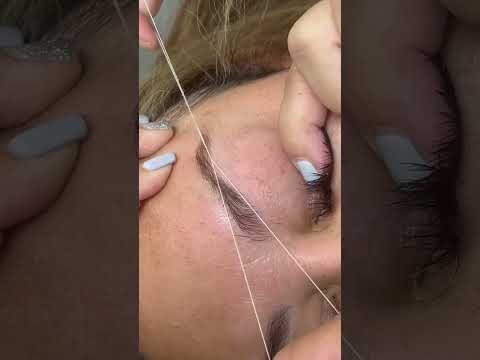 Eyebrows threading 🧵