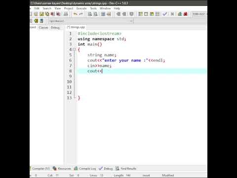 C++ String Manipulation: Printing Names Made Easy #c #shorts