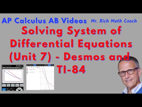 AP Calc AB Solving System of Differential Equations - Graphical