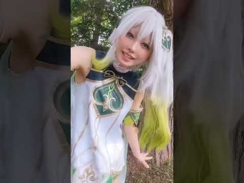 ⚠️コスプレ　原神　ナヒーダコスプレ　#原神　#cosplay #ナヒーダ #genshin