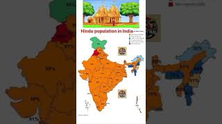 Hindu population in India #hindu #staticgk #education #snatandharm #trending