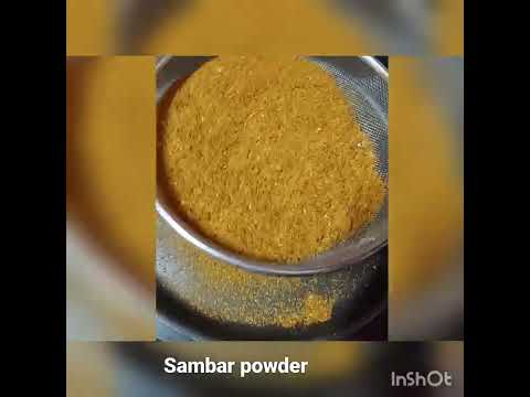 #homemadesambarpowder #cookingathome #homemadefood  for full video  check my YouTube channel