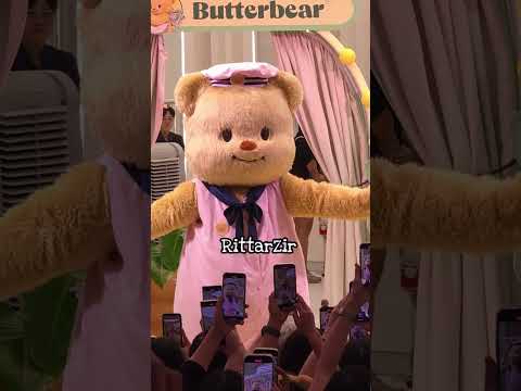 ย่อแล้วไม่ลุกเลย มัมนึกว่าหลับ #butterbear #ด้อมน้องเนย